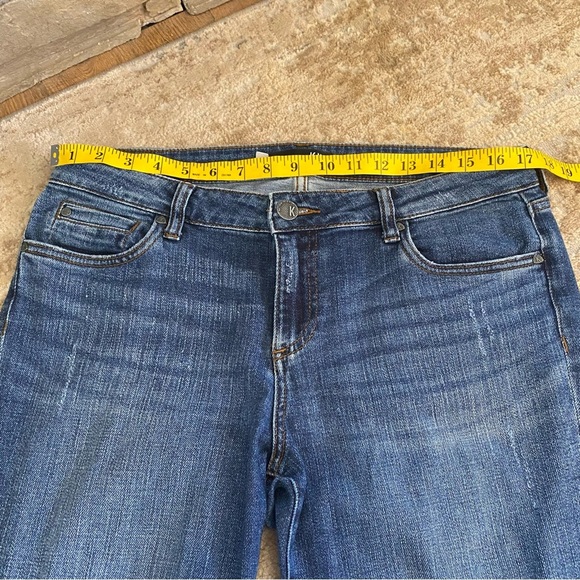 Kut from the Kloth Catherine Boyfriend Straight Leg Dark Wash Jeans: 10 - Picture 7 of 11